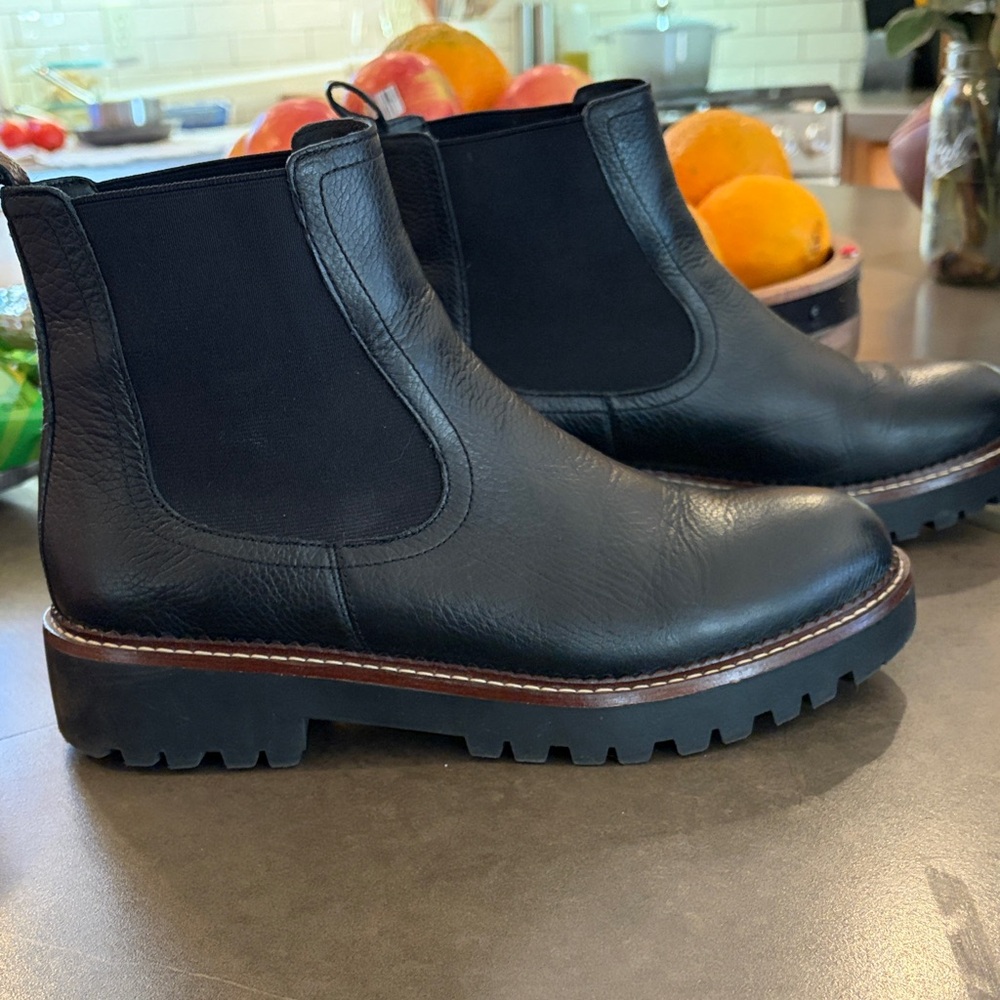 Caslon Black Ankle Booties